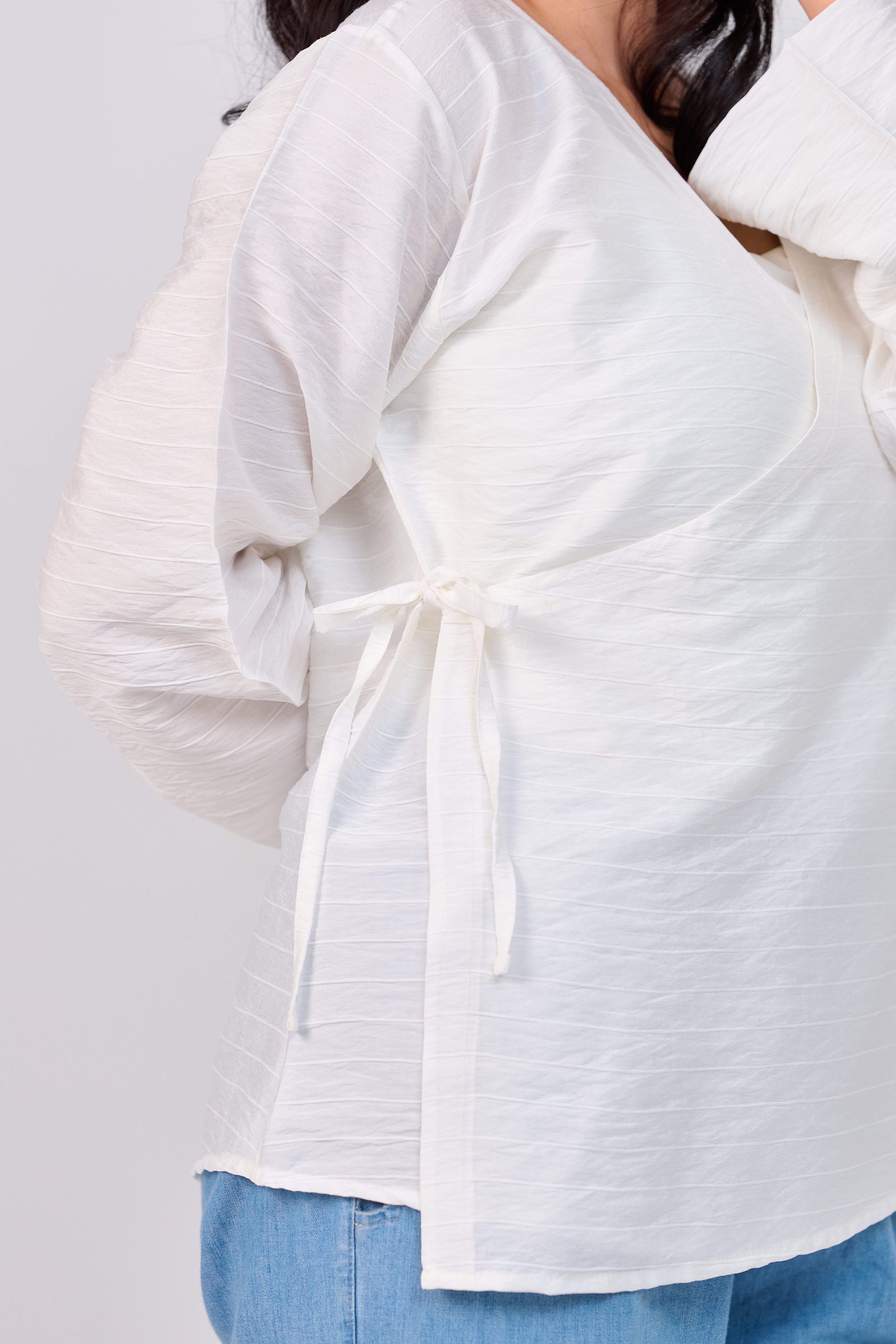 Bluffy Flow shirt WHT