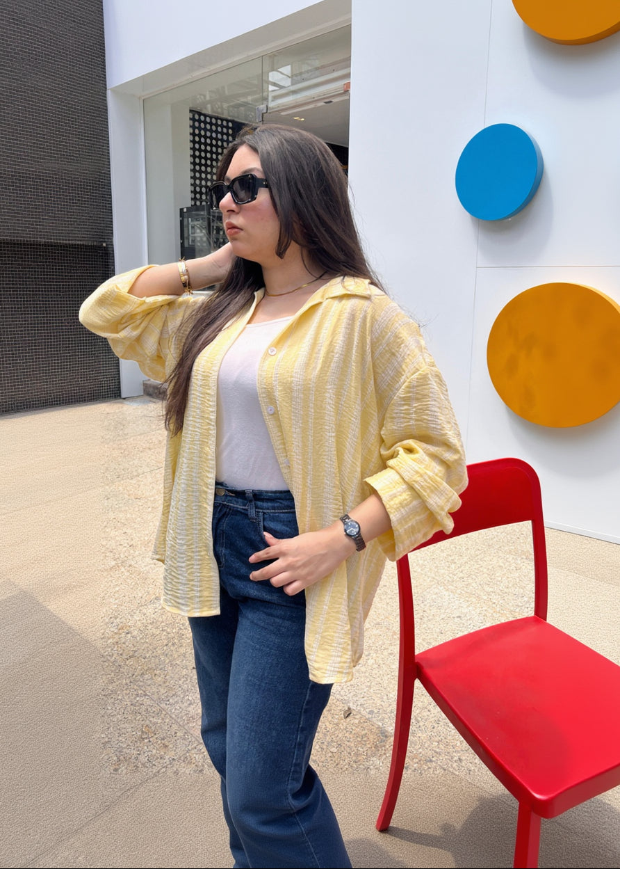 Striped Oversized Shirt