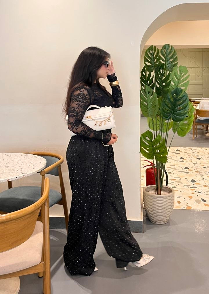 Crystal Wide Leg Pants