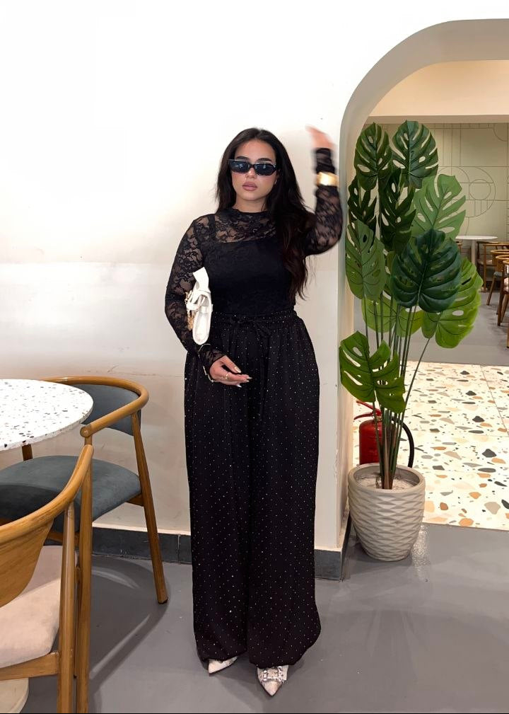 Crystal Wide Leg Pants