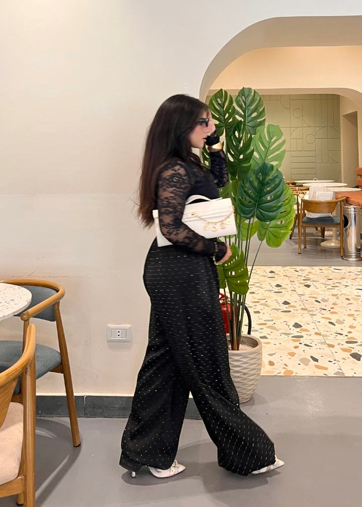 Crystal Wide Leg Pants